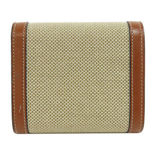 Celine canvas bifold Triomphe Wallet leather
